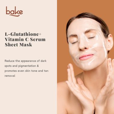 Bake Cosmetics: Glutathione Sheet Mask with Vitamin C