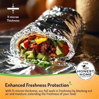 The Honest Home Company: Aluminium Foil Roll | 72 Meters
