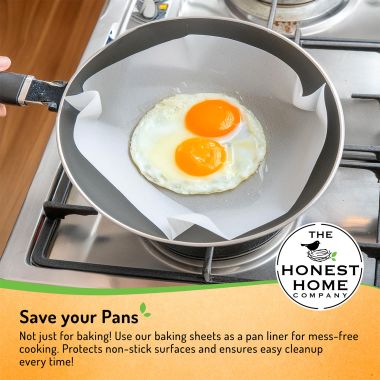 The Honest Home Company: Baking Paper Sheets | Pack of 100 Sheets