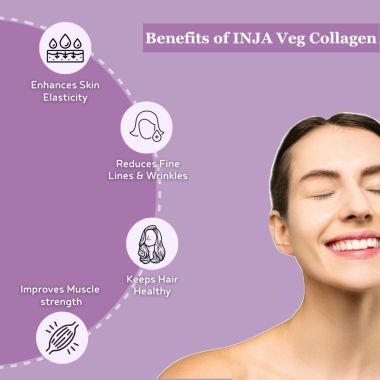 INJA Wellness: Veg Collagen - Blackcurrant Flavour
