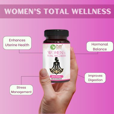 Pure Nutrition: Women's Wellness Supplement | 60 Veg Capsule
