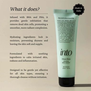 Truly Into: Clean Slate Refreshing Daily Cleanser