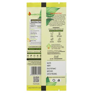 Ambrosia: California Roasted & Salted Pistachios Mini Packs 40g | Pack of 5