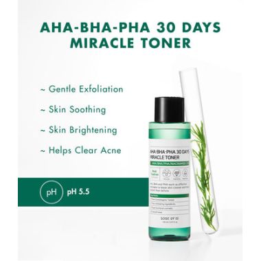 SOME BY MI: Aha-Bha-Pha 30 Days Miracle Toner | 150ml