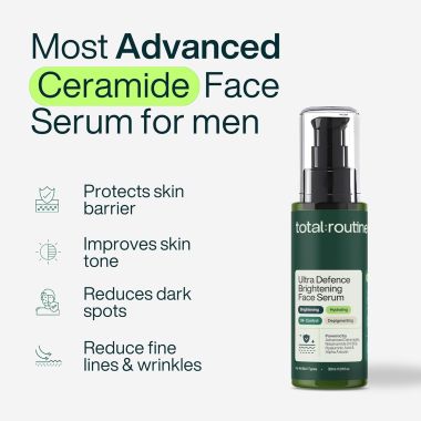 Total Routine: Ceramide Face Serum for Men & Women