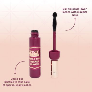 Typsy Beauty: Drink & Blink Mascara-Volumizing