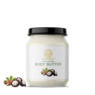 Brahma Secret's: Kokum and Shea Body Butter | Body Moisturizer for Women & Men - 100gm