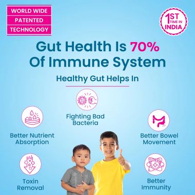 Dr. Morepen: INTEBACT INSTA 2BN CFU | Probiotics Supplement for Gut Health, Vanilla flavour - 6 Sachets - Pack of 3