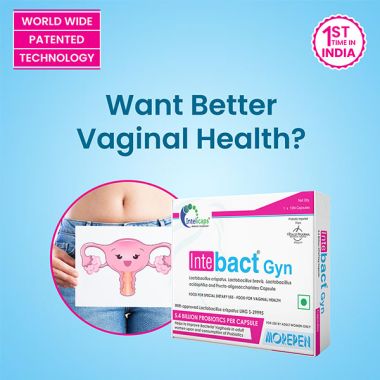 Dr. Morepen: INTEBACT GYN Capsules - 10 Veg Capsules