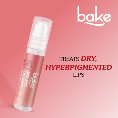Bake Cosmetics:   2% Vitamin C Rose Tinted Lip Balm Oil SPF 25 PA+++