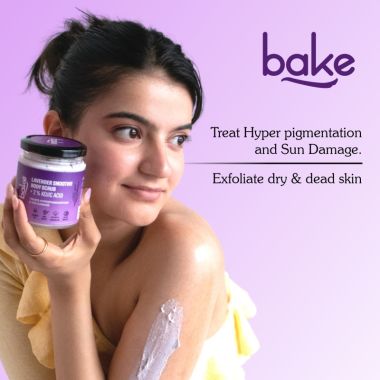 Bake Cosmetics: 2% Kojic Acid Lavender Smoothie Body Scrub