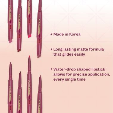 Typsy Beauty: Twist & Pout Lipstick & Lip Liner- Flaming Hot
