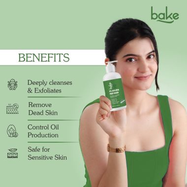 Bake Cosmetics: 5% AHA BHA Face Wash with Glycolic Acid