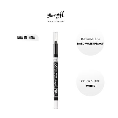 BarryM: Bold Waterproof Eyeliner White