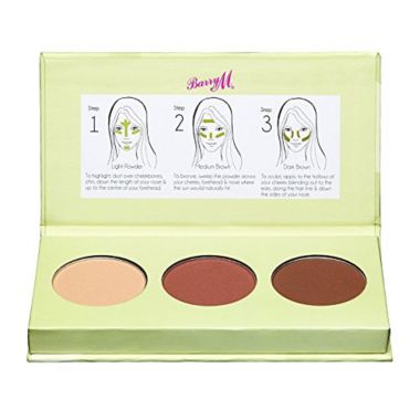 BarryM: Chisel Cheeks Contour Kit Light/Medium