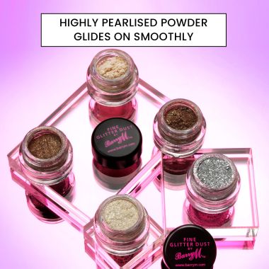 BarryM: Fine Glitter Dust Silver