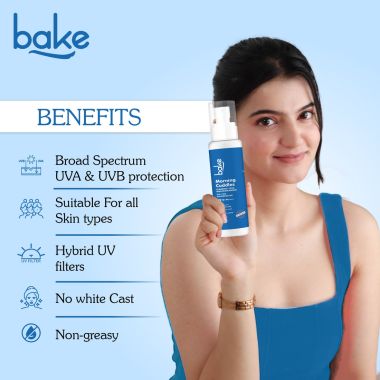 Bake Cosmetics:   5% Niacinamide Sunscreen SPF 70 PA+++ 