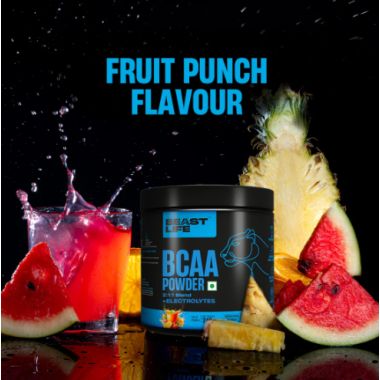 Beastlife: BCAA, Fruit Punch Flavour 240g