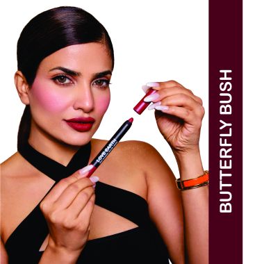 Love Earth: Lip crayon Transfer proof lipstick 1.O and sharpener - pack of 5