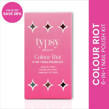 Typsy Beauty: Colour Riot 6-IN-1 Nail Polish Kit