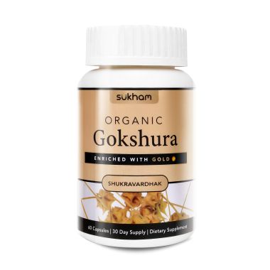 Sukham: Sukham Organic Gokshura Capsules