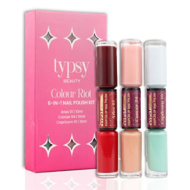 Typsy Beauty: Colour Riot 6-IN-1 Nail Polish Kit