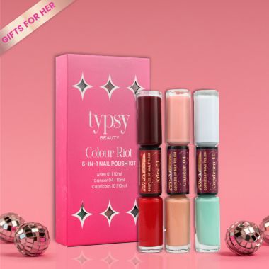 Typsy Beauty: Colour Riot 6-IN-1 Nail Polish Kit