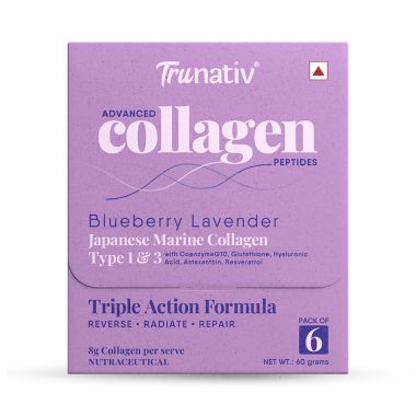 TruNativ: Advanced Collagen Powder - Blueberry Lavender (10g x 6 Sachets)