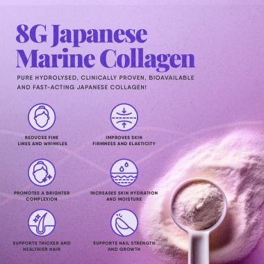 TruNativ: Advanced Collagen Powder - Blueberry Lavender (10g x 6 Sachets)