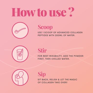 TruNativ: Advanced Collagen Powder- Lychee Coconut (200g)