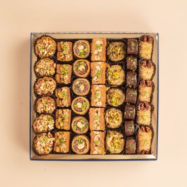 The Baklava Box: Blue Imperiall Festive Special Baklava Box - 750 gm