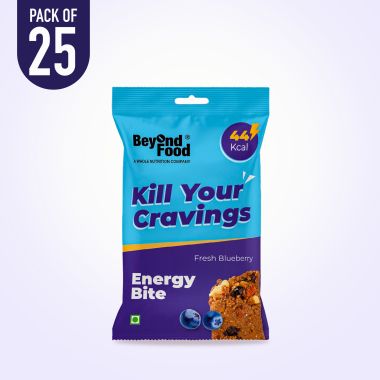 Beyond Food: Energy Bites - Fresh Blueberry (Pack of 25)