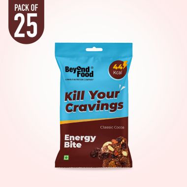 Beyond Food: Energy Bites - Classic Cocoa (Pack of 25)