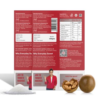 TruNativ: Monk Fruit Extract Zero Calories - Zero Carb - Diabetic Friendly 800gm