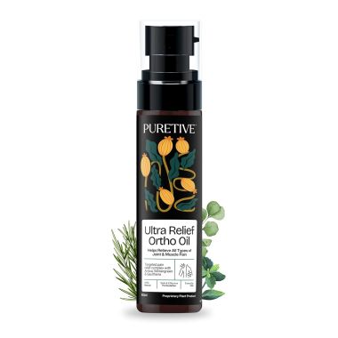 Puretive: UltraRelief Ortho Body & Massage Oil | For Muscle & Joint Pain,...