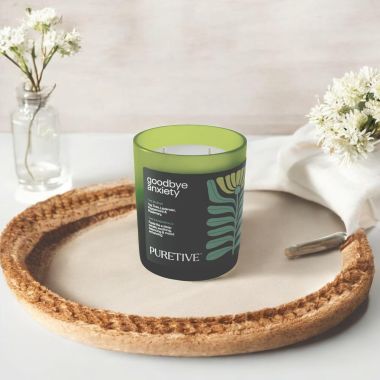 Puretive: Goodbye Anxiety Scented Candles - Rosemary Lavender Blend