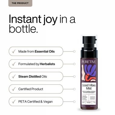 Puretive: GOOD VIBES Plant Therapy Scent Mist