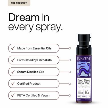 Puretive: Deep Sleep Plant Therapy Pillow Mist