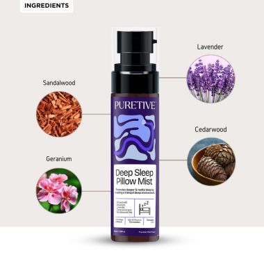 Puretive: Deep Sleep Plant Therapy Pillow Mist