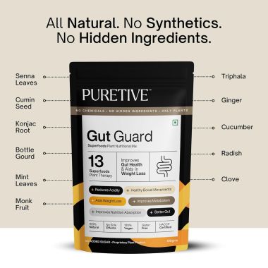 Puretive: Gut Health Superfoods Nutritional Mix