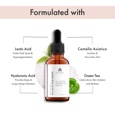 Suganda: 5% Lactic acid serum 30ml