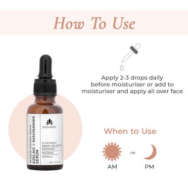 Suganda: Azelaic + Niacinamide Serum - 30ml
