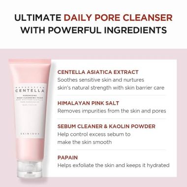 SKIN1004: Madagascar Centella Poremizing Deep Cleansing Foam 125Ml En