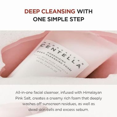 SKIN1004: Madagascar Centella Poremizing Deep Cleansing Foam 125Ml En