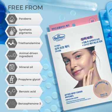 The Face Shop: Dr. Belmeur Clarifying After Spot Cover Patches - 20 Patches