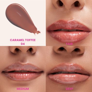 Typsy Beauty: Pout Polish Peptide Lip Treatment Balm|Caramel Toffee|8ml