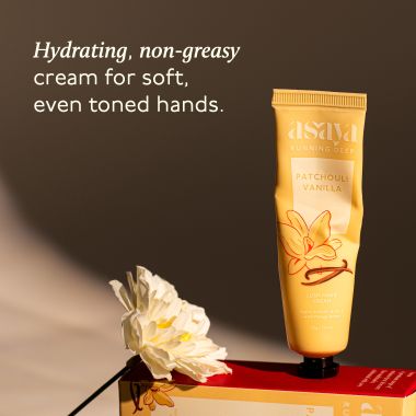 Asaya: Running Deep Patchouli Vanilla Hand Cream - 30g