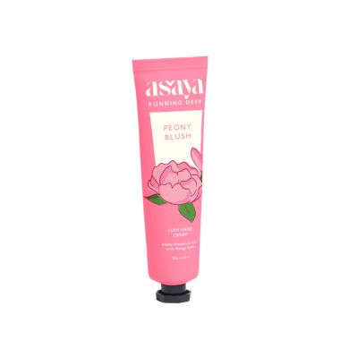 Asaya: Running Deep Peony Blush Hand Cream- 30g