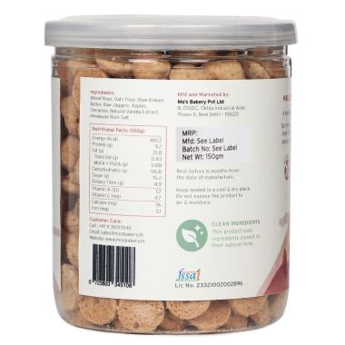 MOS Bakery: Apple Cinnamon & Oatmeal Cookies - 150gm