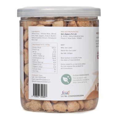 MOS Bakery: Wheatflour & Jaggery Cookies - 200 gm